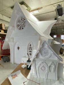 EPS model and full structure Halloween house