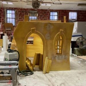 EPS house structure hard coated with urethane